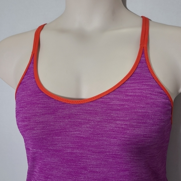 Lululemon What The Sport Singlet II Heathered Ultra‎ Violet Alarming Size 10 - Picture 2 of 10